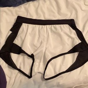 Victoria’s Secret white running shorts